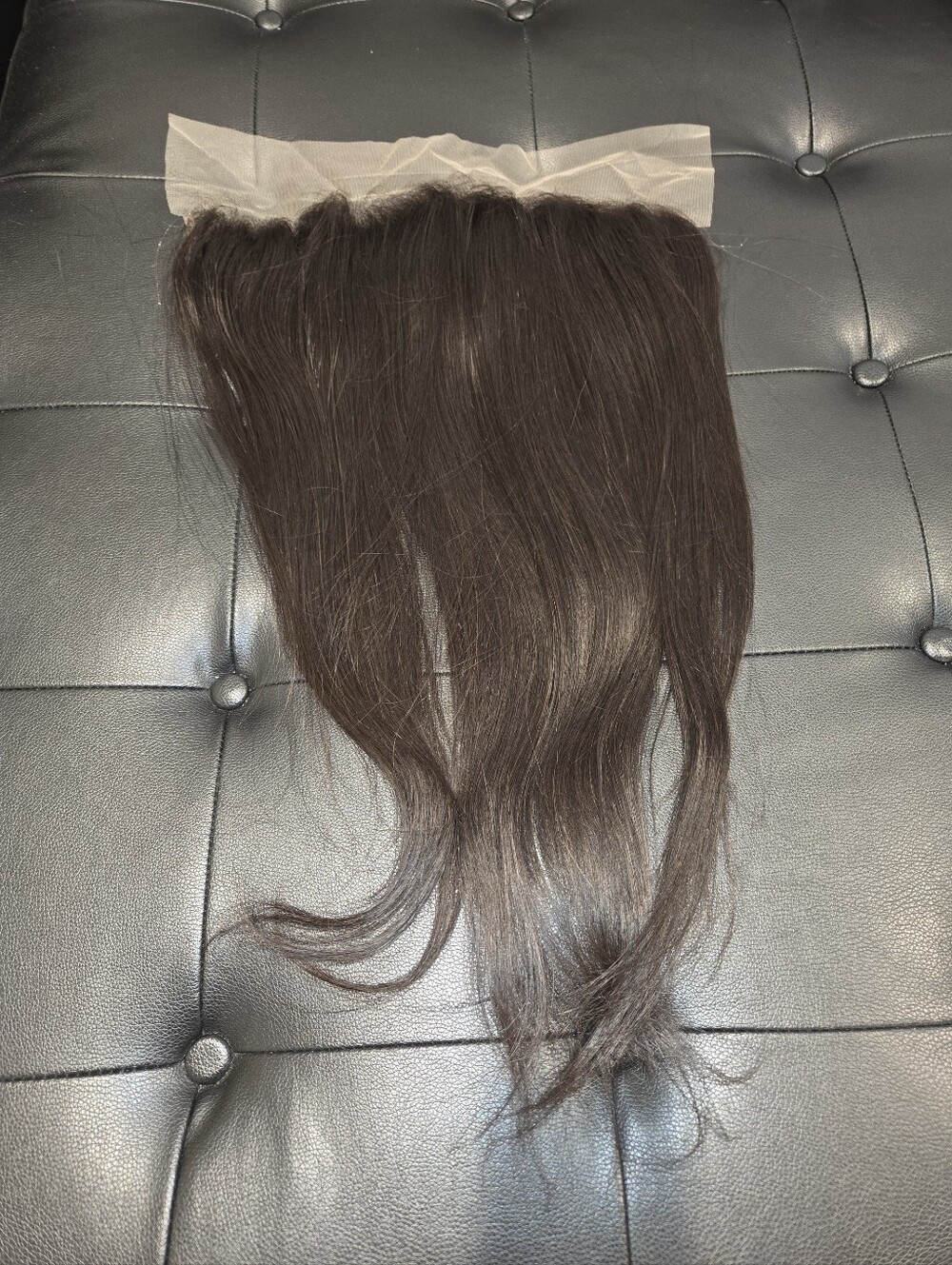 18 " Raw Virgin Burmese Straight 13x4 HD Lace Frontal